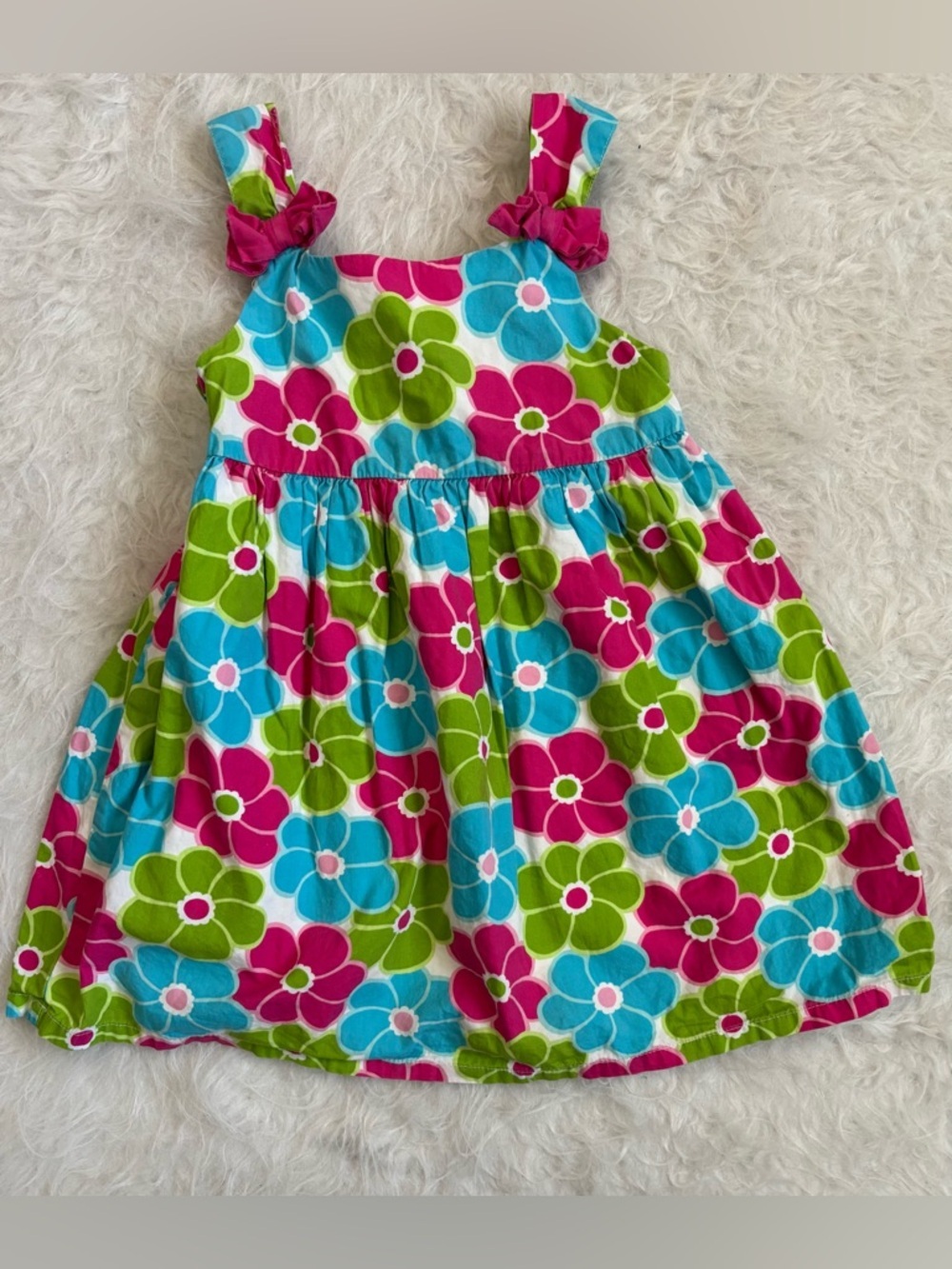 Gymboree Girls Colorful Floral AOP Sundress